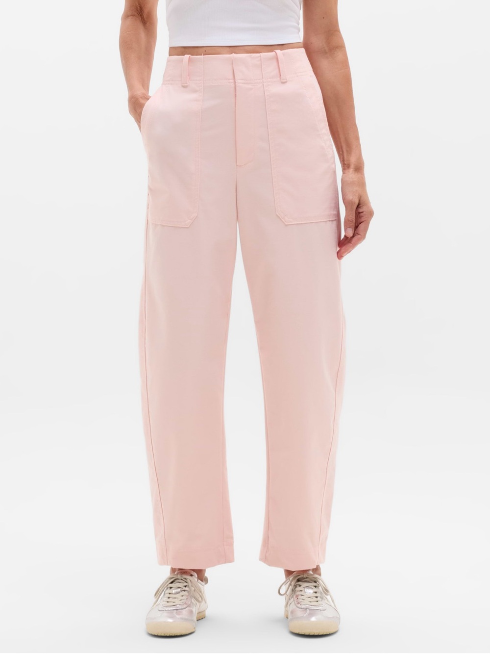 Skyline High Rise Barell Leg Pant